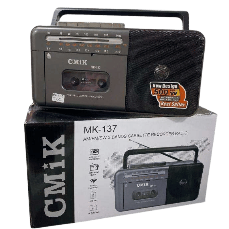 Radio grabadora cmik
